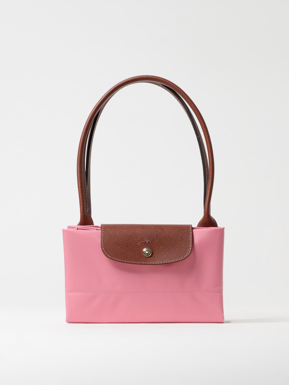 Longchamp Shoulder Bag Woman Coral
