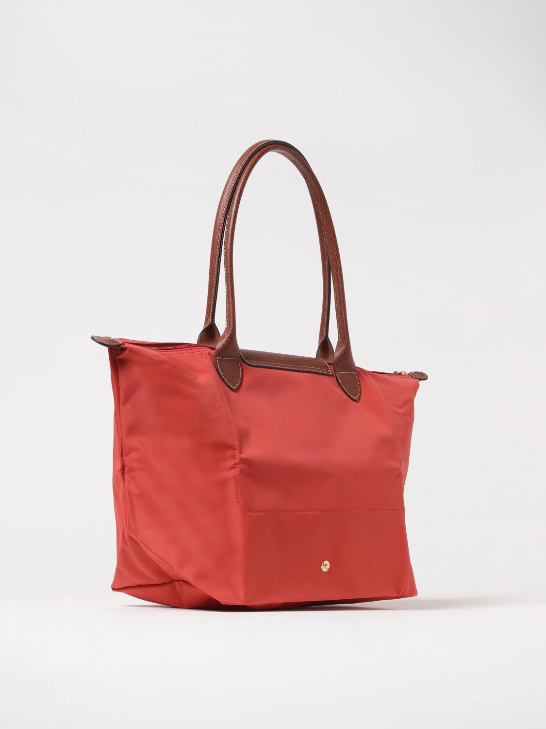Longchamp Shoulder Bag Woman Coral