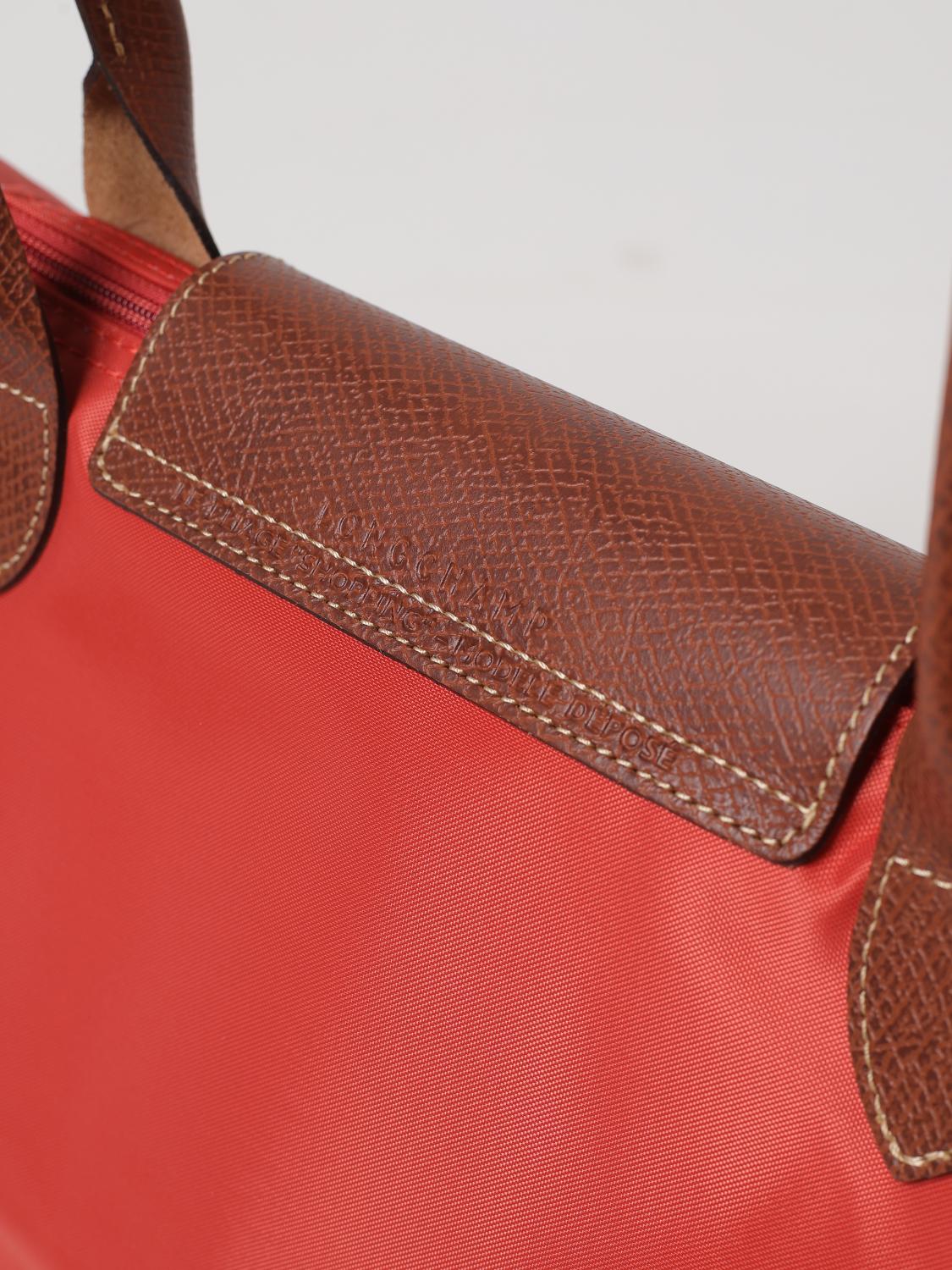 Longchamp Shoulder Bag Woman Coral