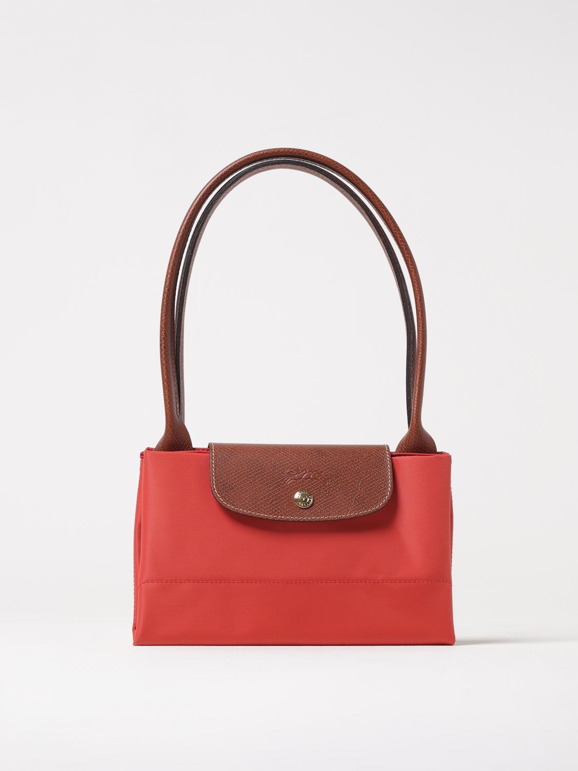 Longchamp Shoulder Bag Woman Coral