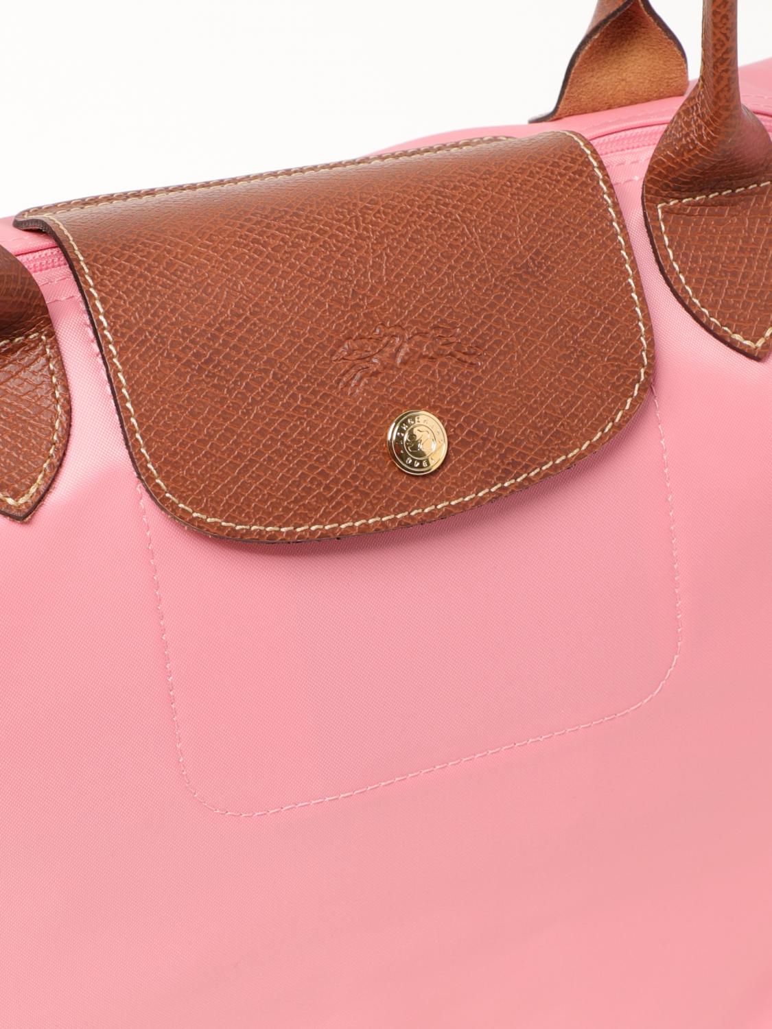 Longchamp Shoulder Bag Woman Coral