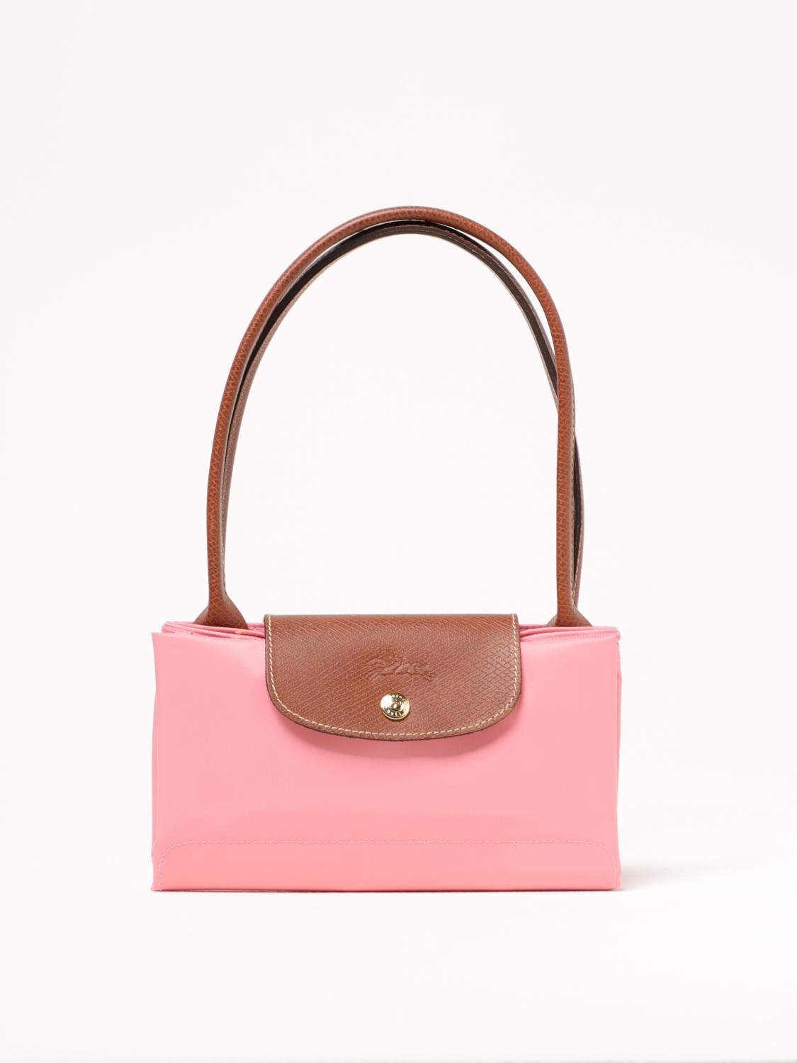 Longchamp Shoulder Bag Woman Coral