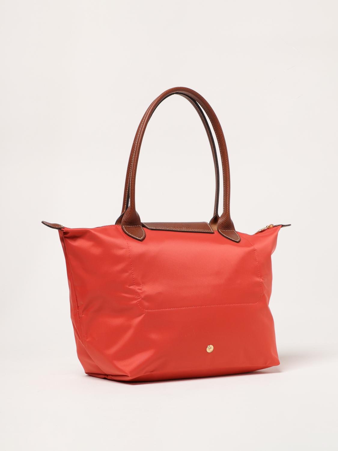 Longchamp Shoulder Bag Woman Coral