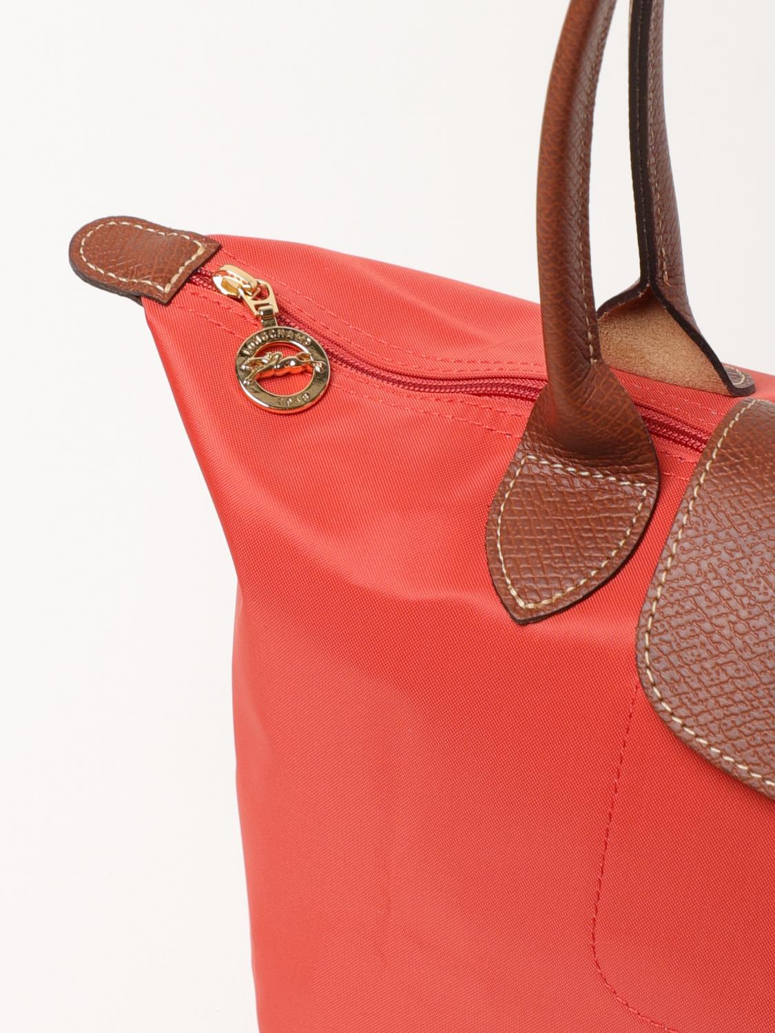 Longchamp Shoulder Bag Woman Coral