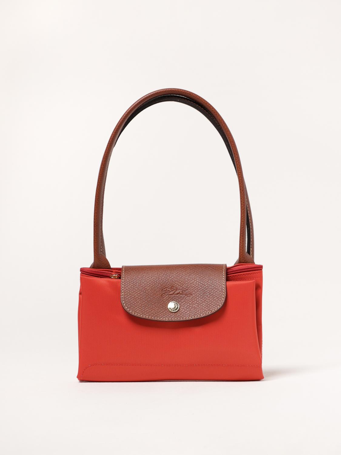 Longchamp Shoulder Bag Woman Coral