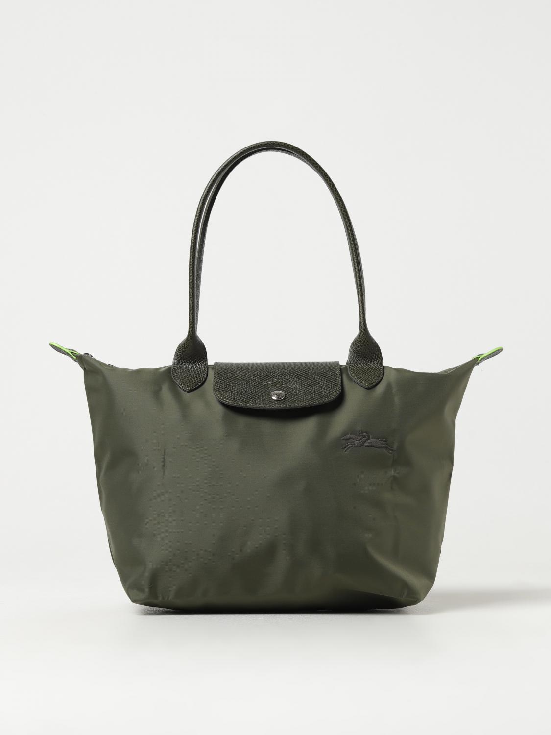 Longchamp Shoulder Bag Woman Grey