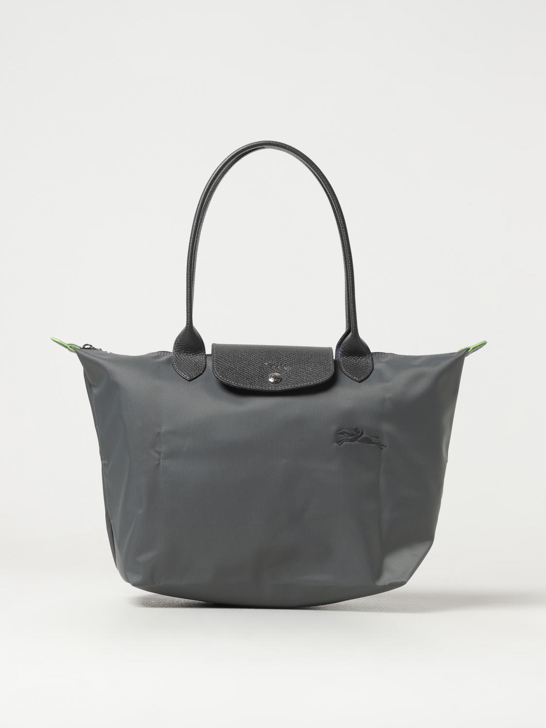 Longchamp Shoulder Bag Woman Grey