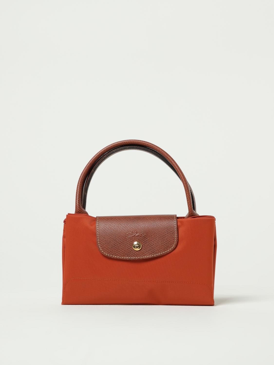 Longchamp Handbag Woman Brick Red