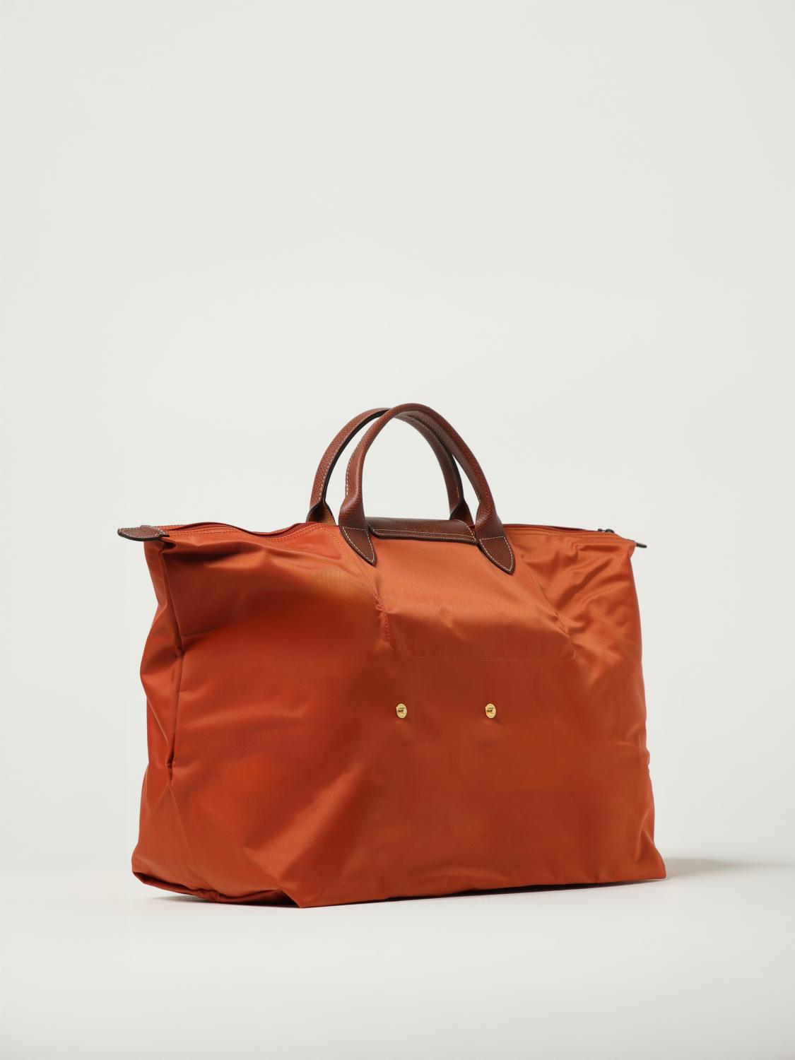 Longchamp Travel Case Woman Brick Red