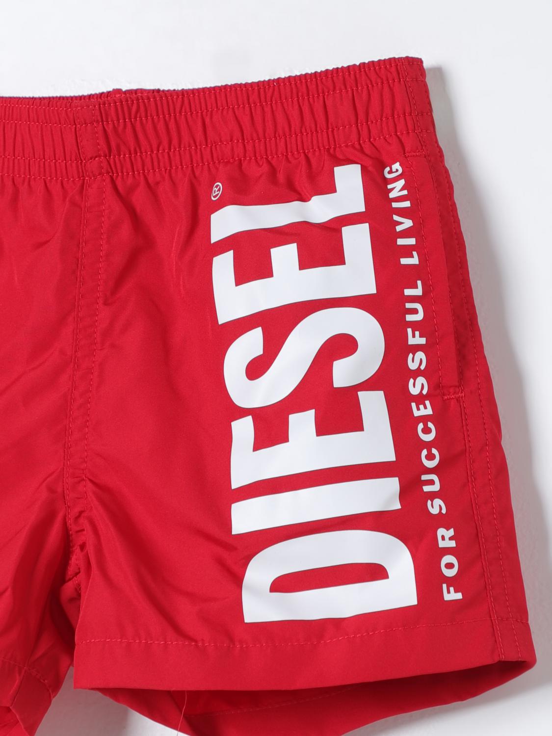 Diesel Swimsuit Kids Red