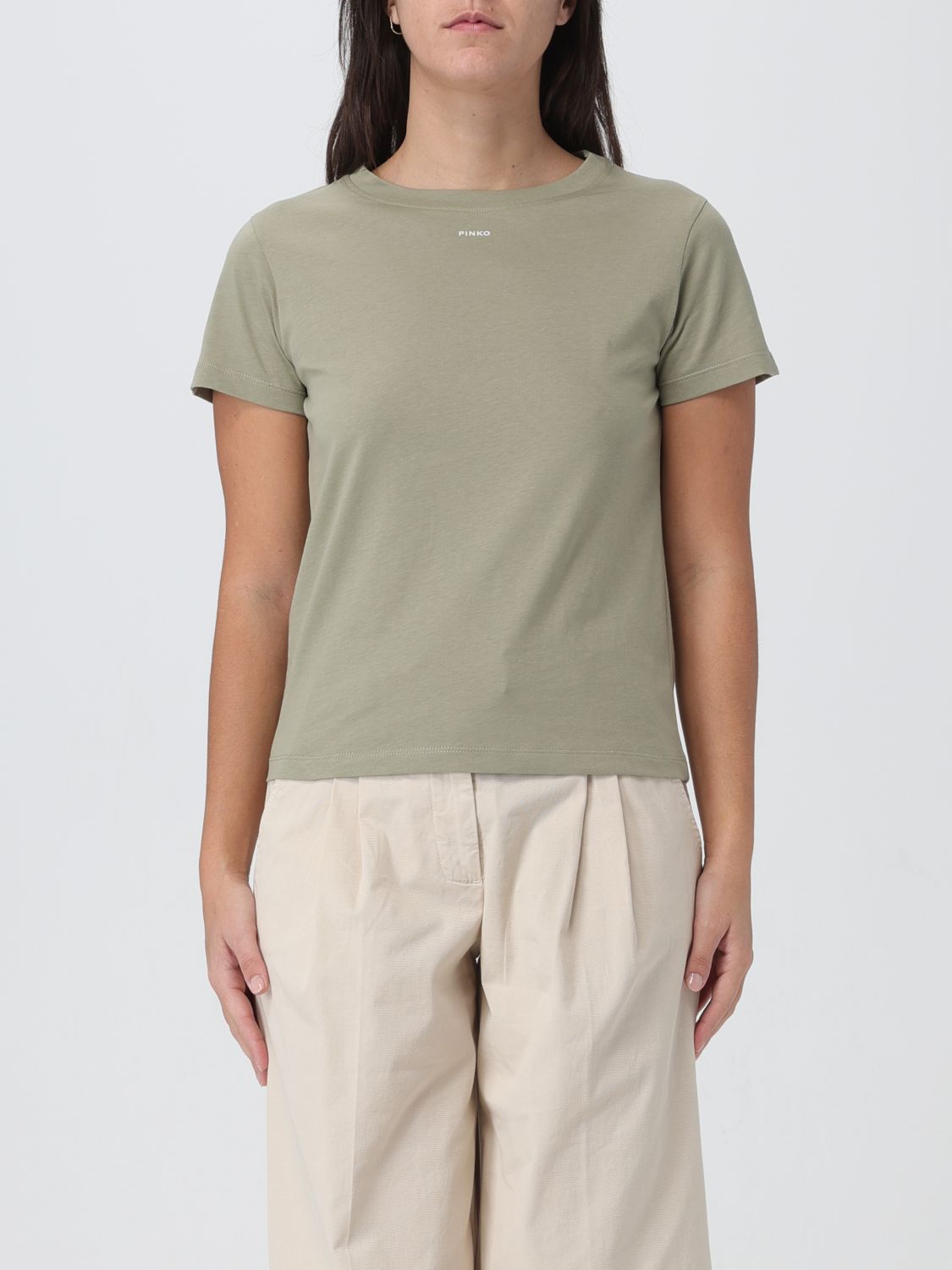 Pinko T Shirt Woman Green