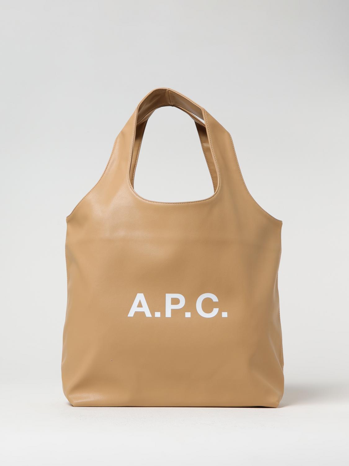 A.P.C. Tote Bags Woman Ecru