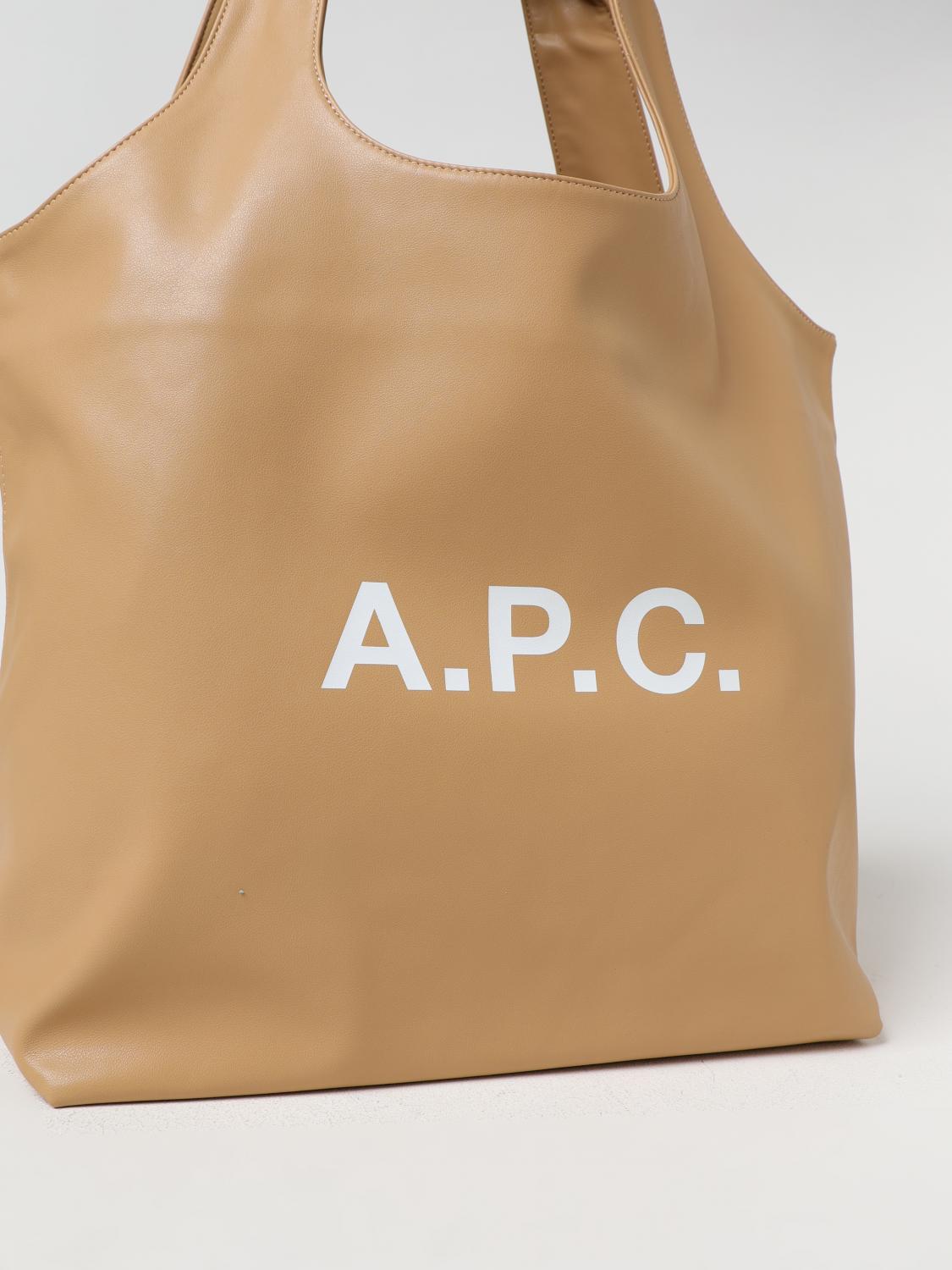 A.P.C. Tote Bags Woman Ecru