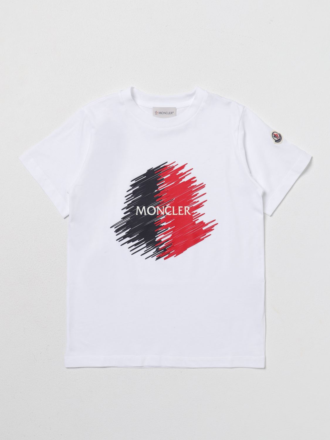Moncler T Shirt Kids White