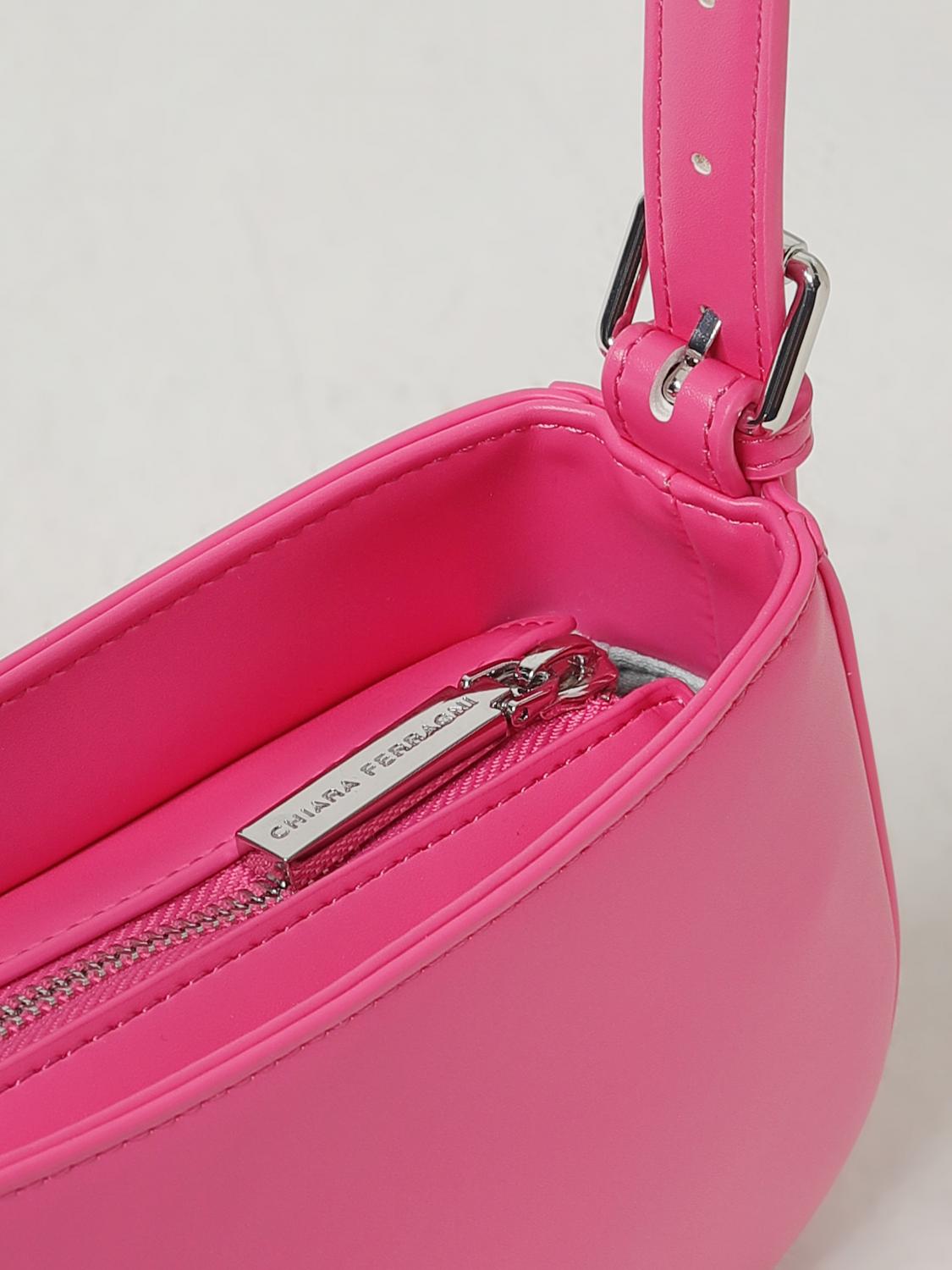 Chiara Ferragni Shoulder Bag Woman Fuchsia