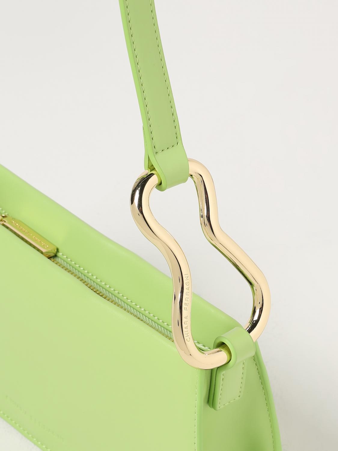 Chiara Ferragni Shoulder Bag Woman Green