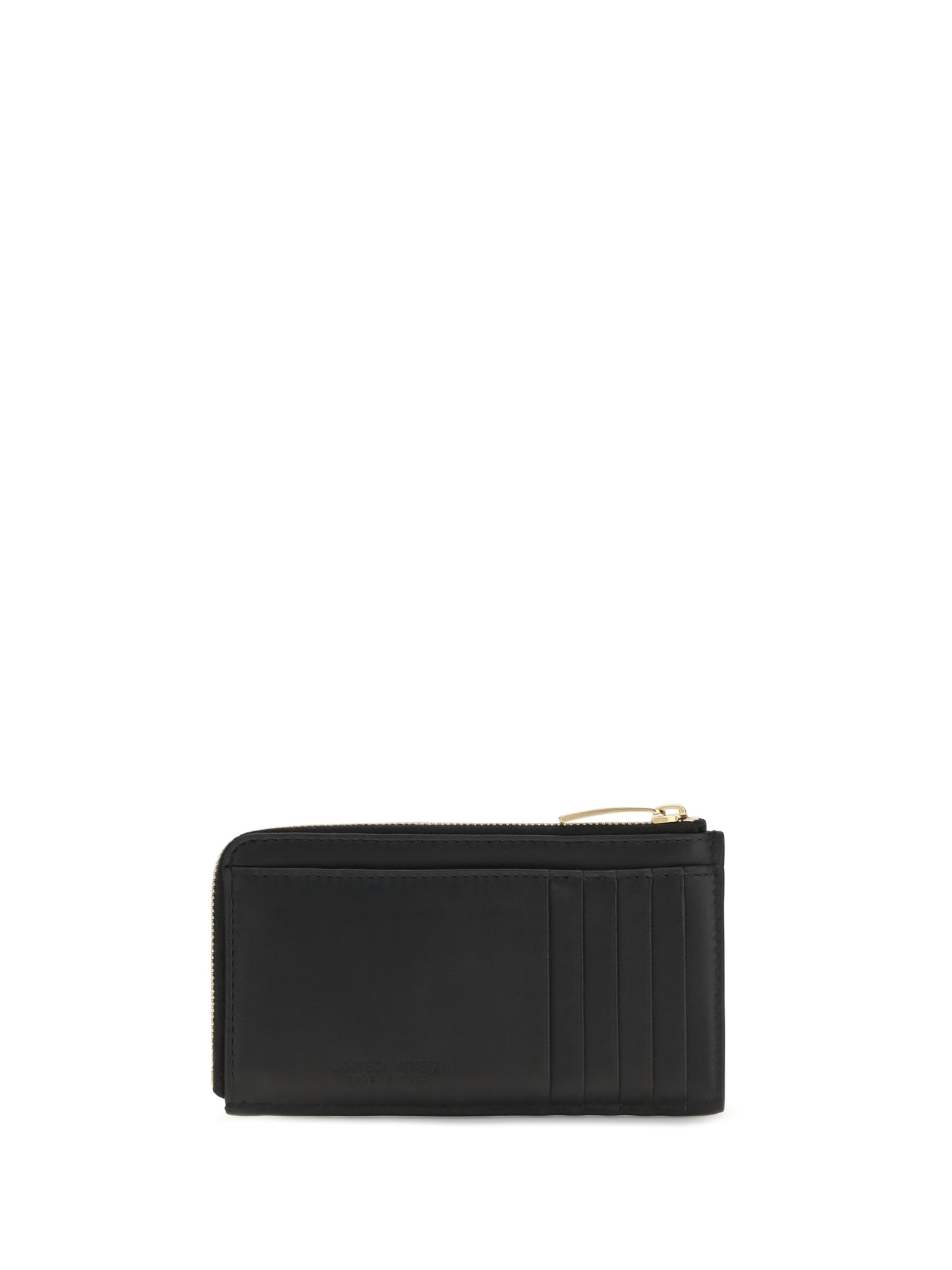 BOTTEGA VENETA Intrecciato zip Card Holder