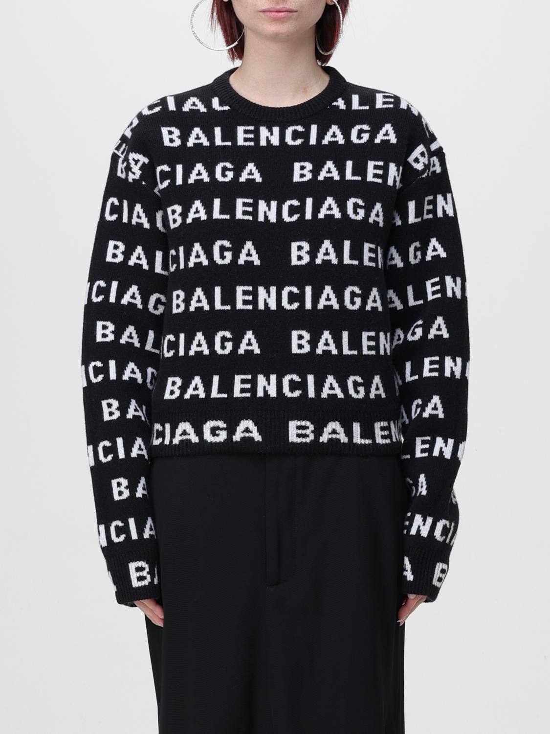 Balenciaga Sweater Woman Black