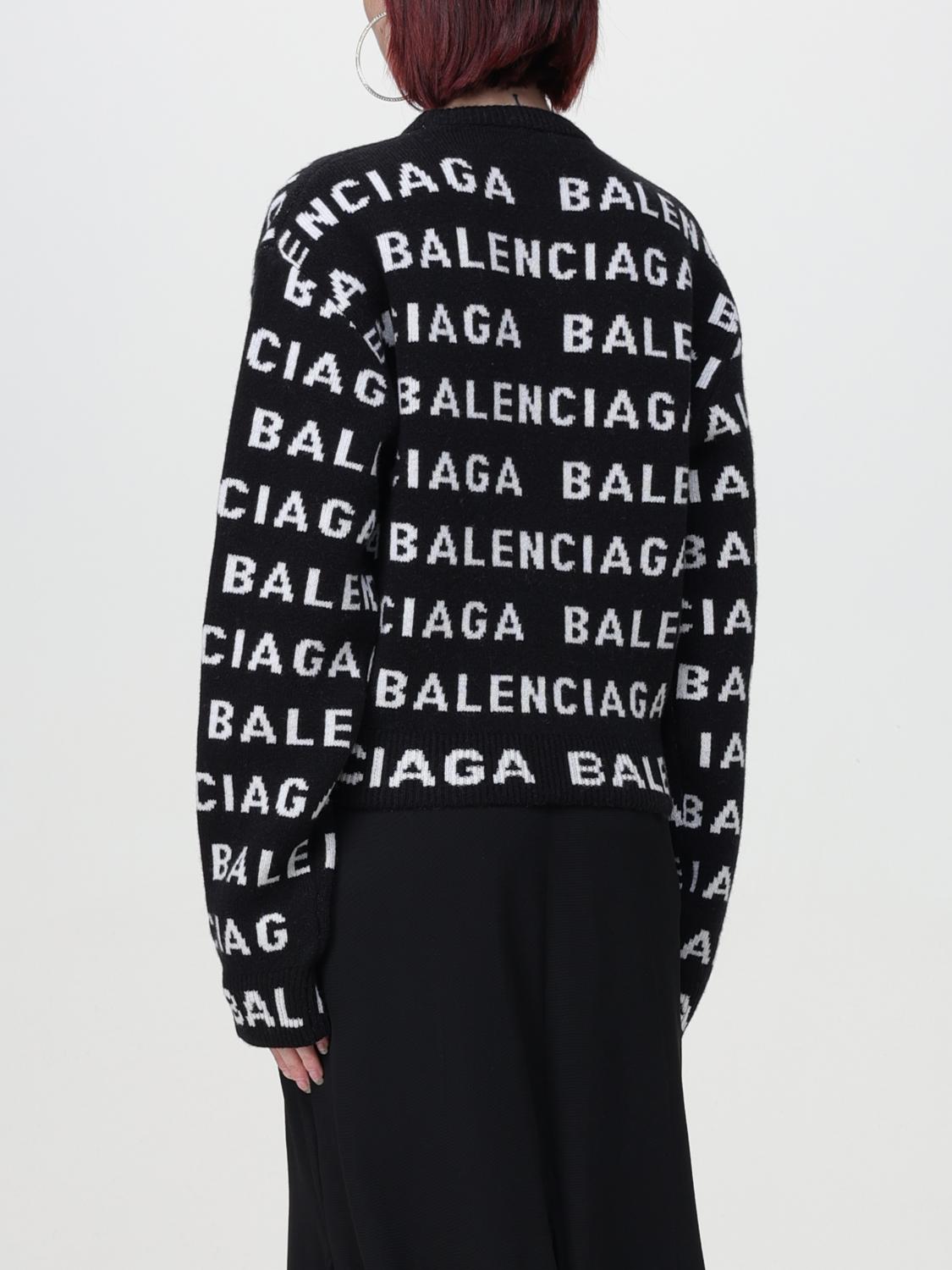 Balenciaga Sweater Woman Black