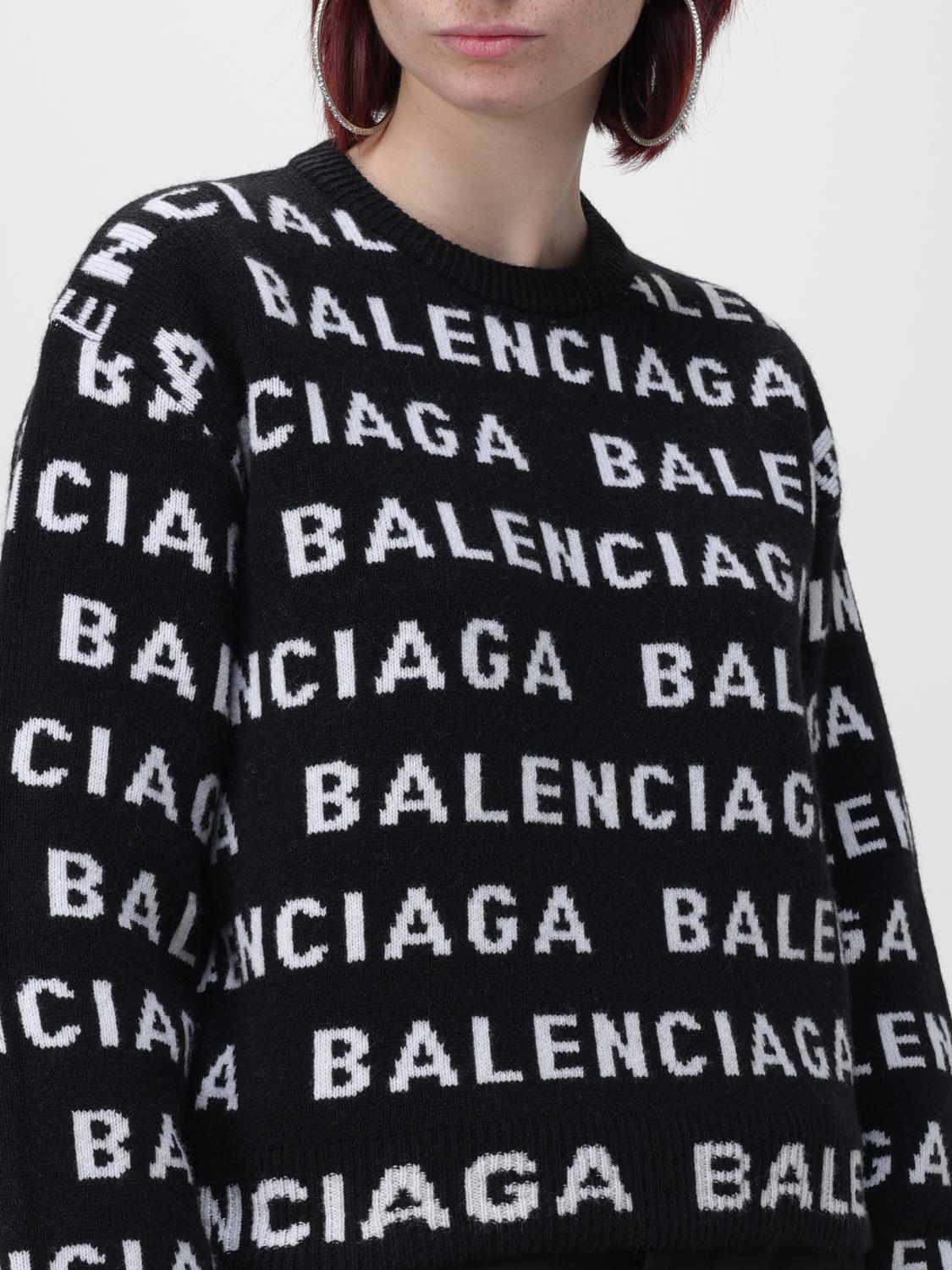 Balenciaga Sweater Woman Black