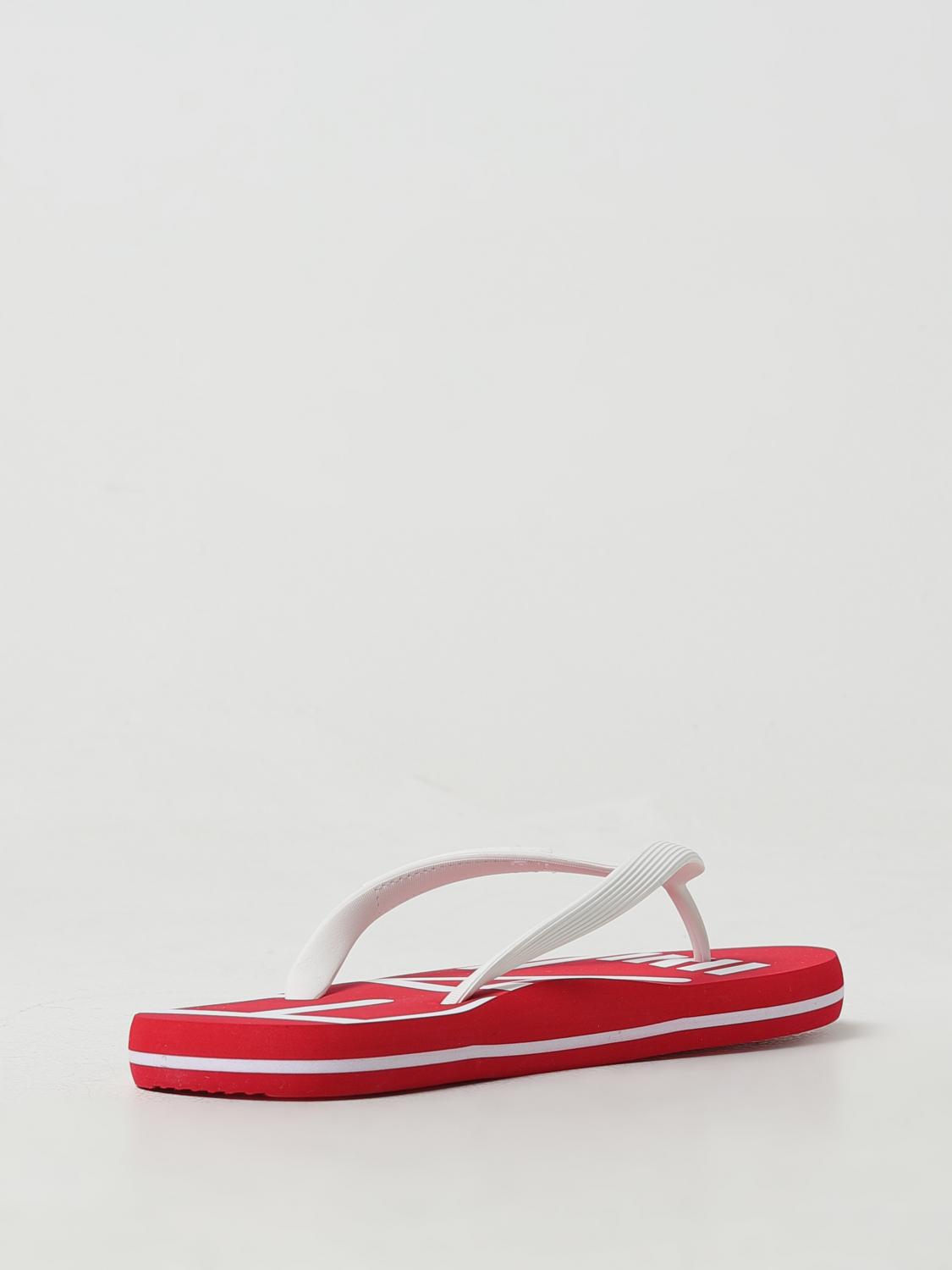 Ea7 Sandals Men Red