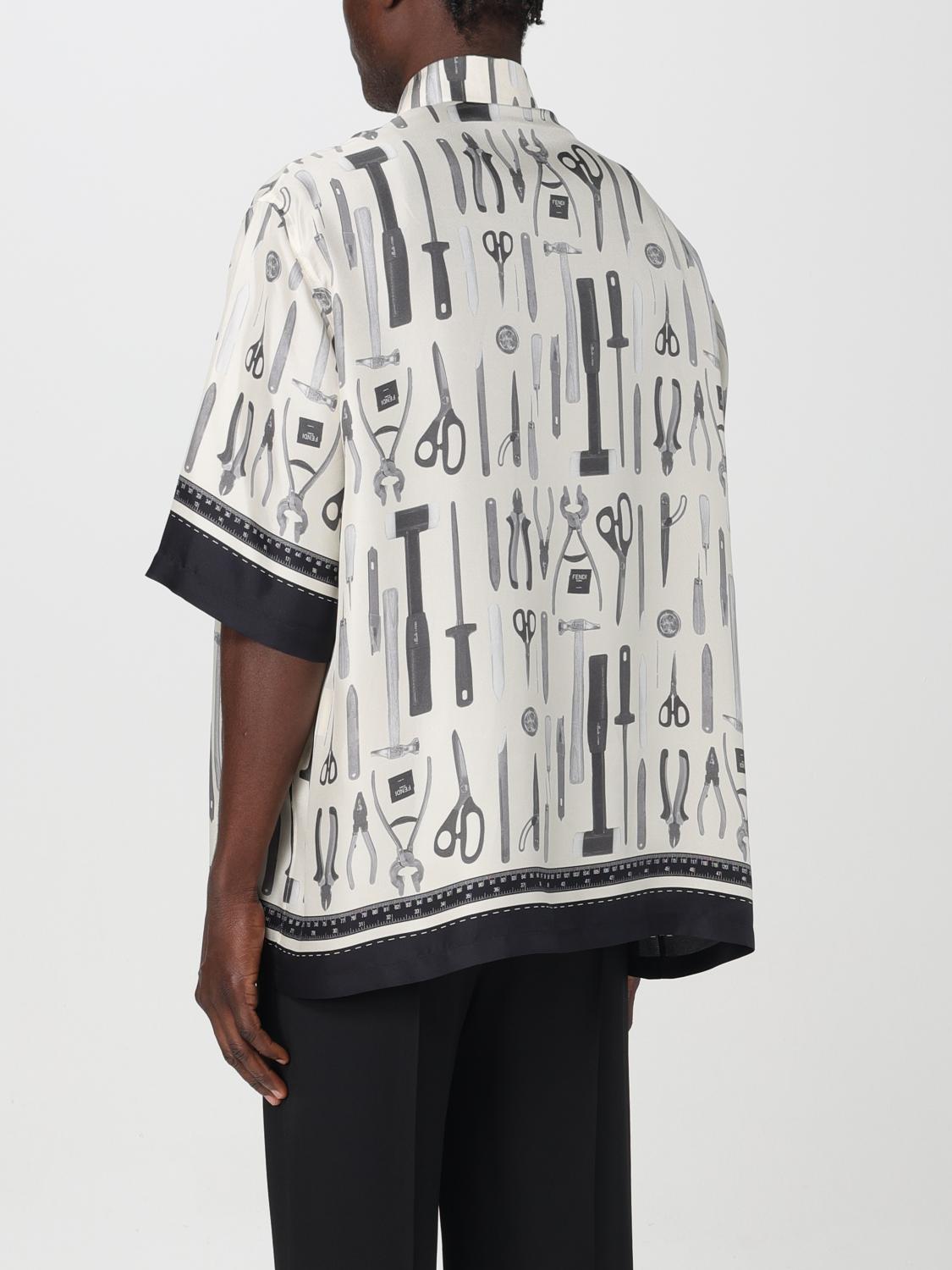 Fendi Shirt Men White