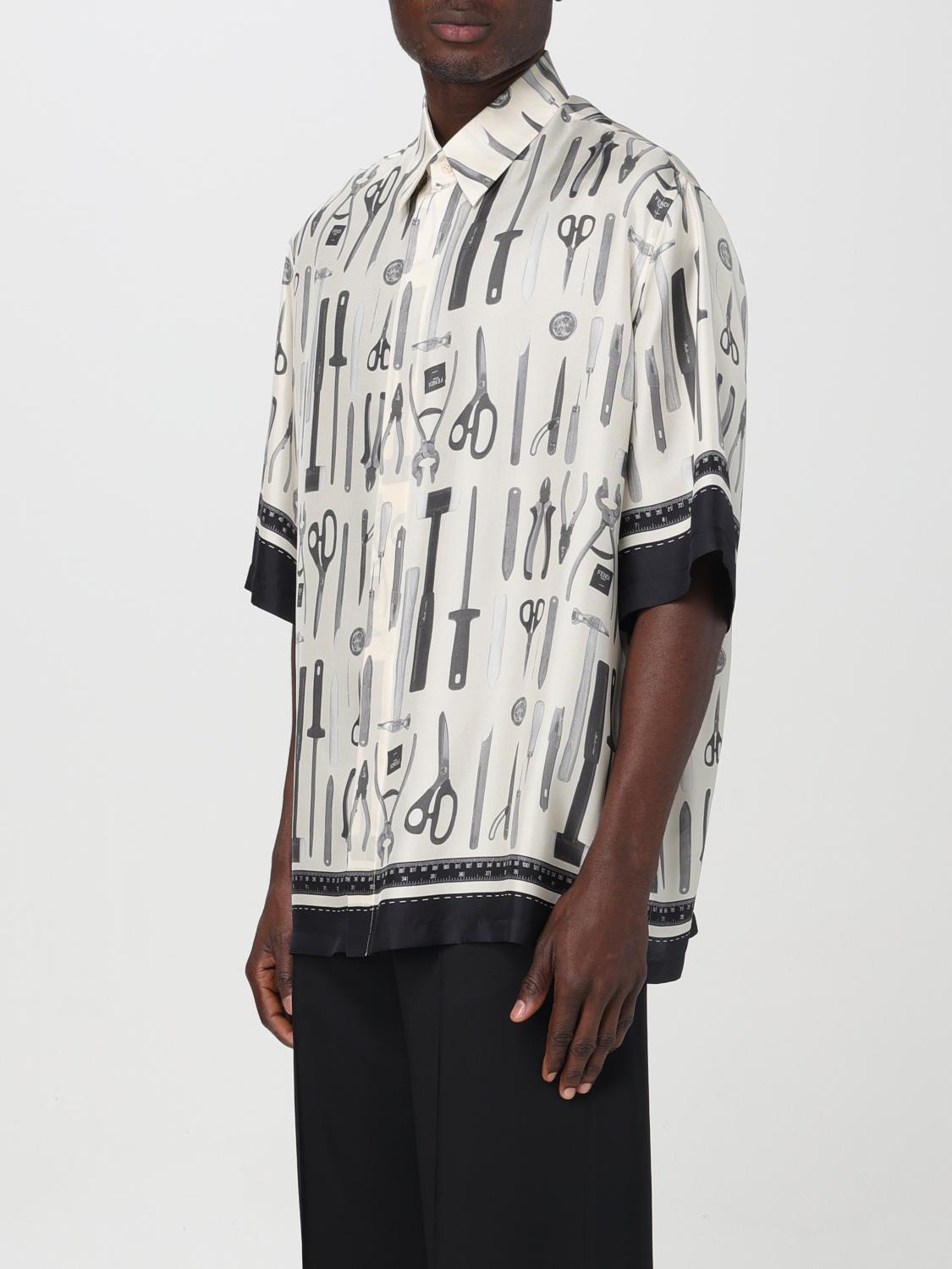 Fendi Shirt Men White