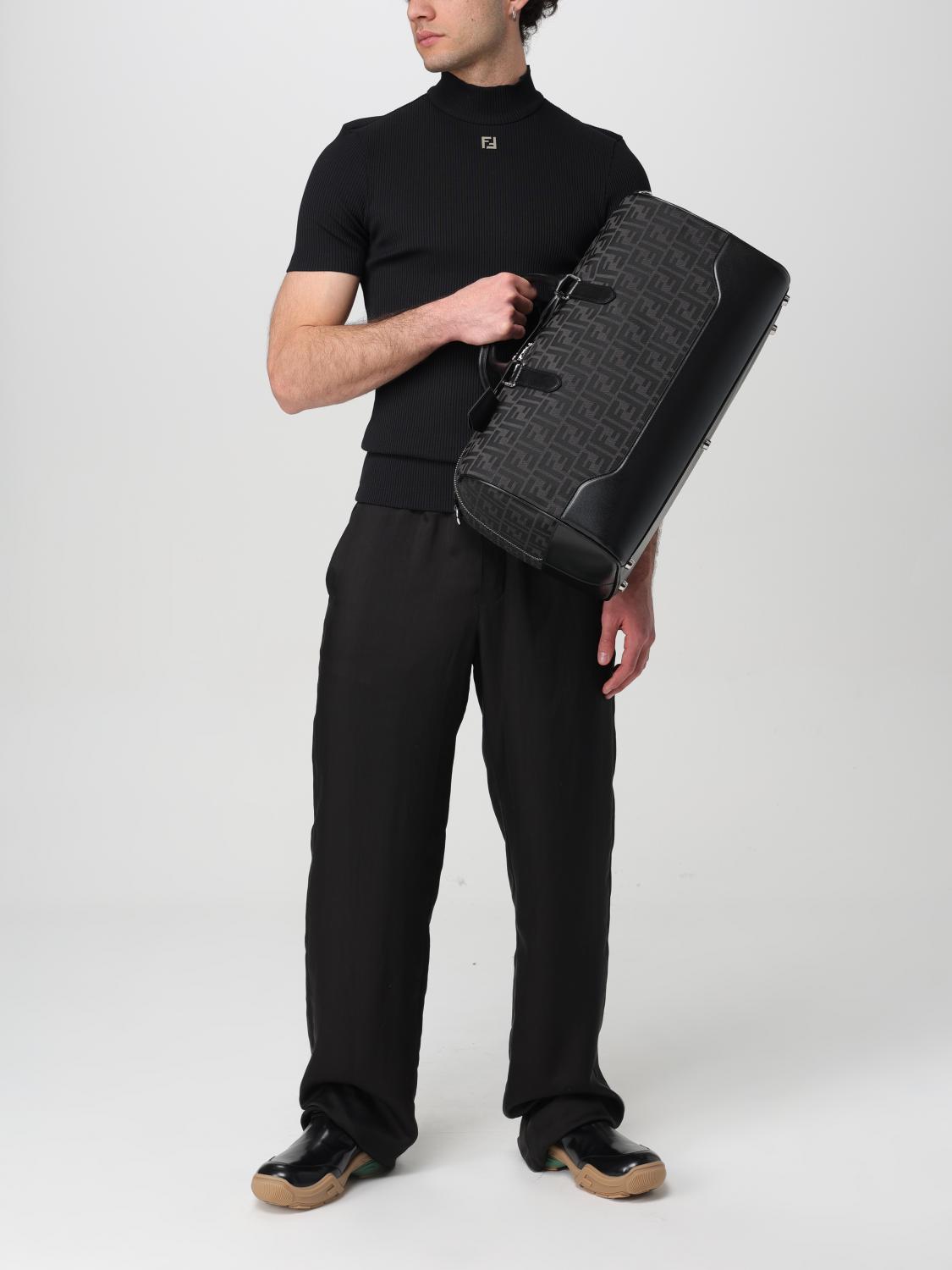 Fendi T Shirt Men Black