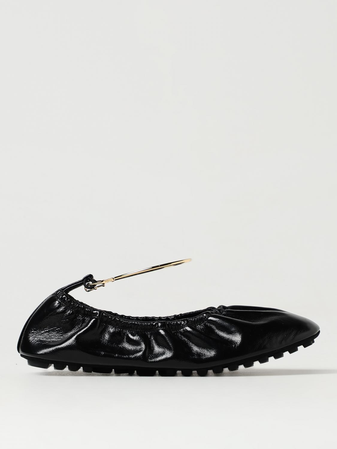 Fendi Ballet Flats Woman Black