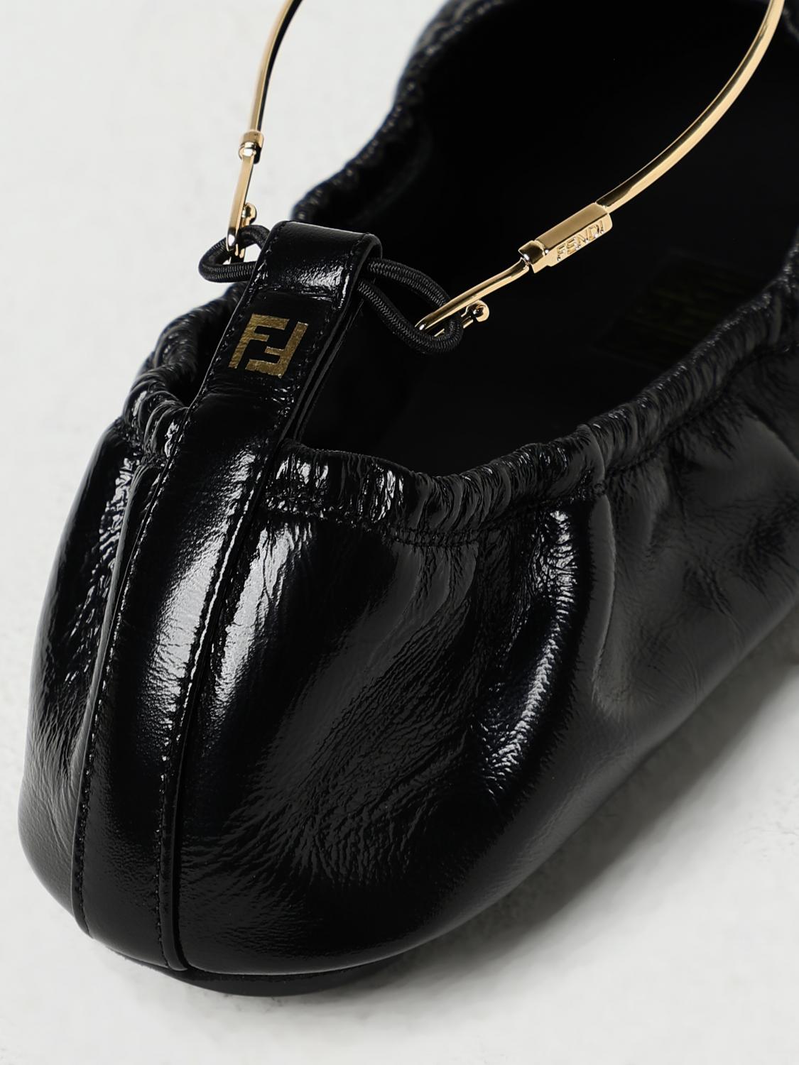 Fendi Ballet Flats Woman Black