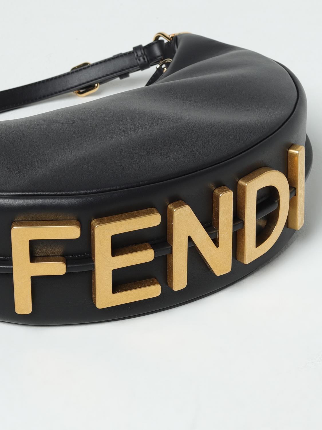 Fendi Shoulder Bag Woman Black