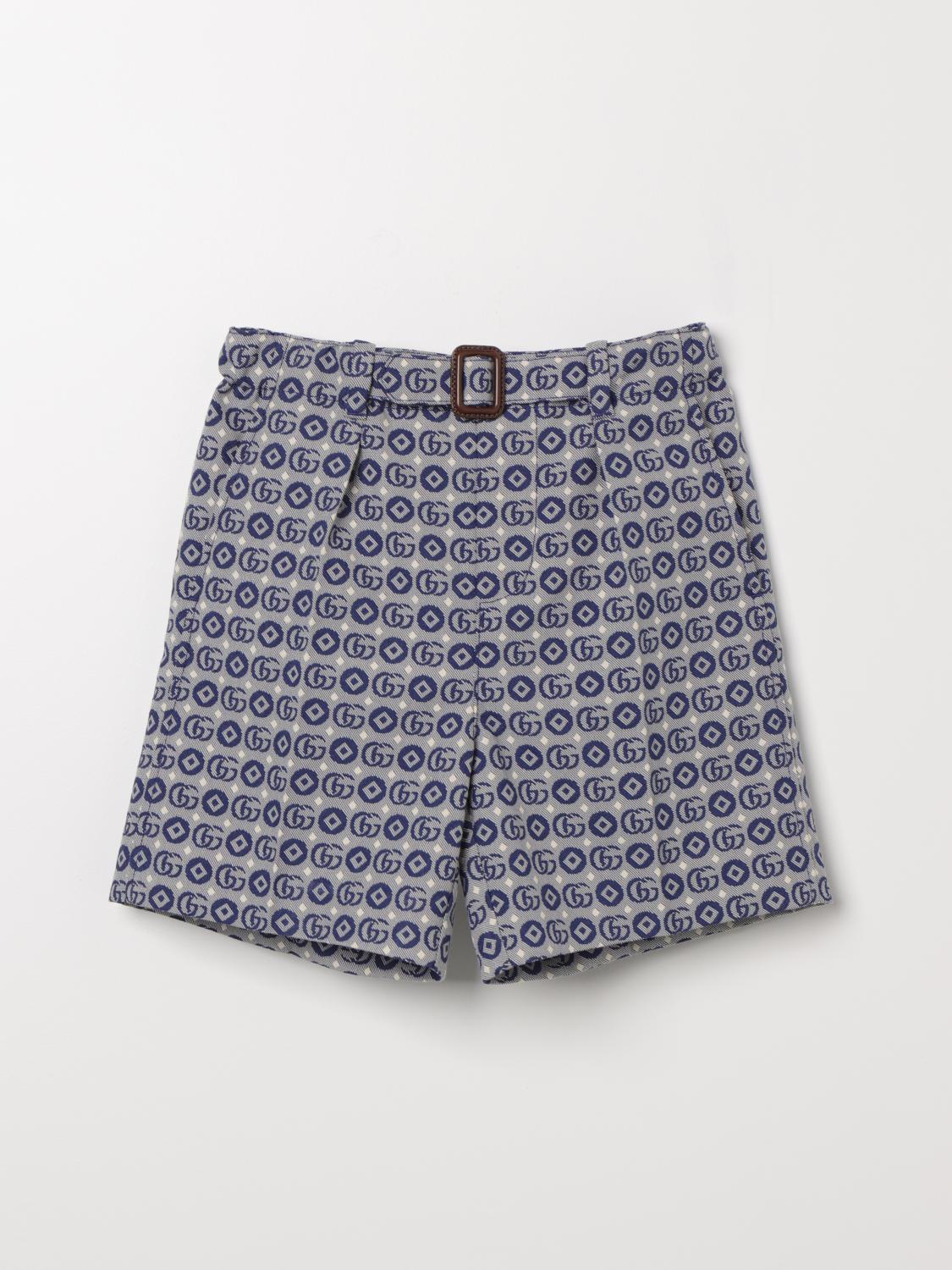 Gucci Shorts Kids Royal Blue