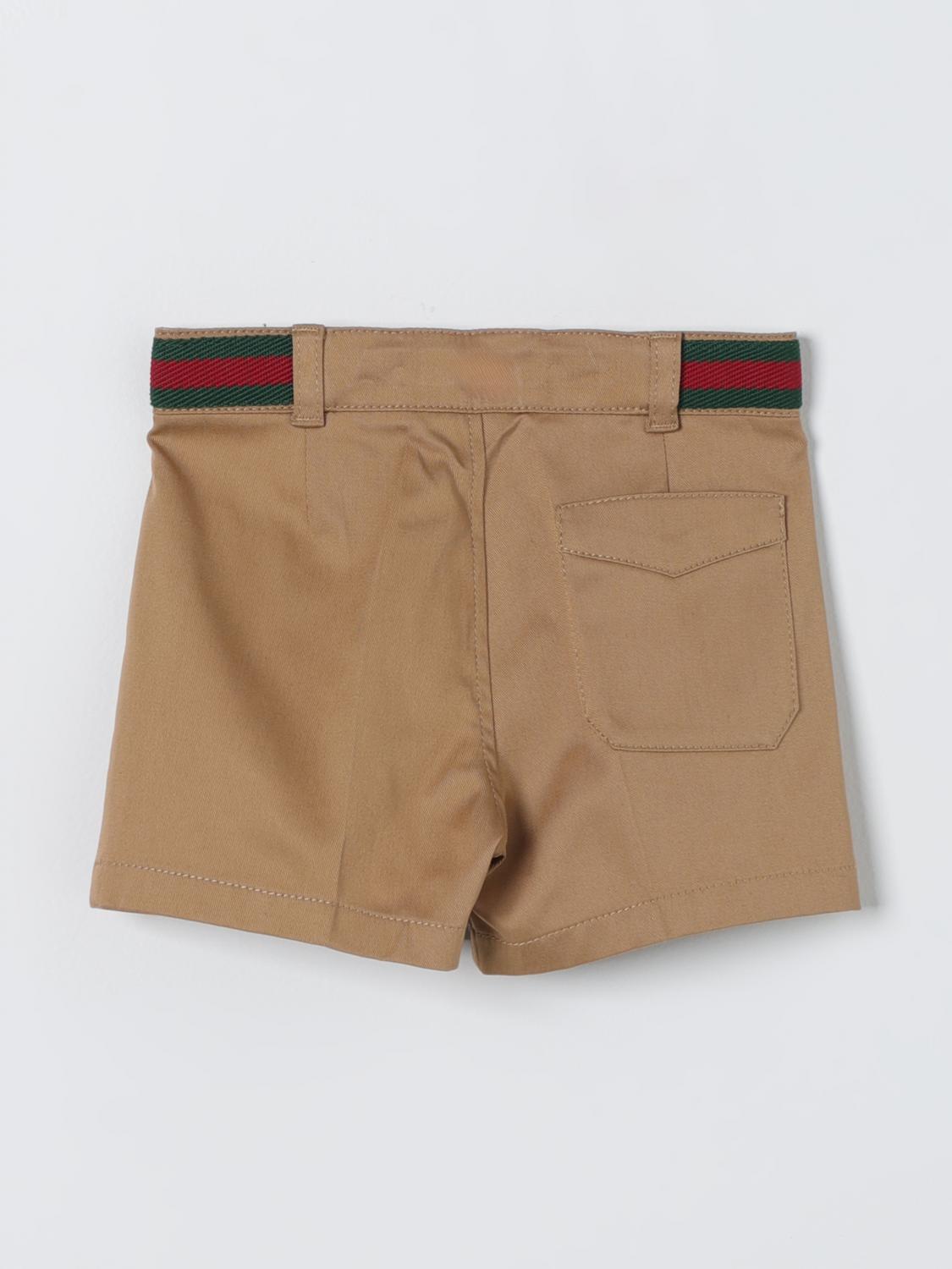 Gucci Shorts Kids Beige