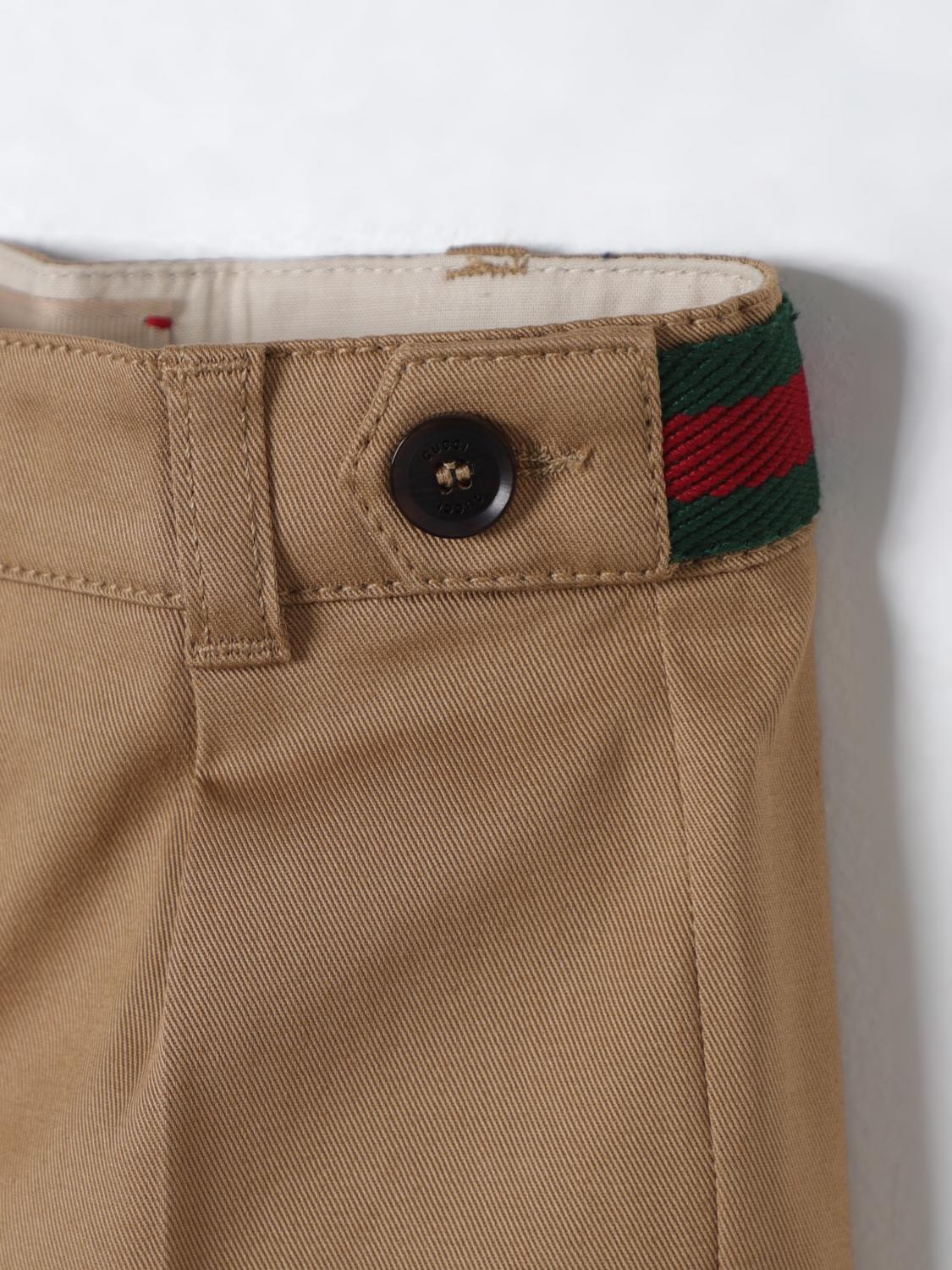 Gucci Shorts Kids Beige