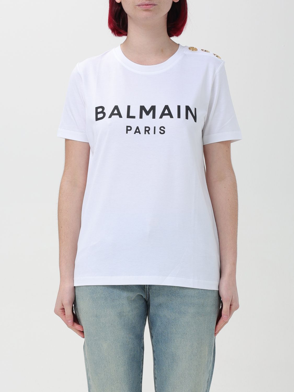 Balmain T Shirt Woman Black