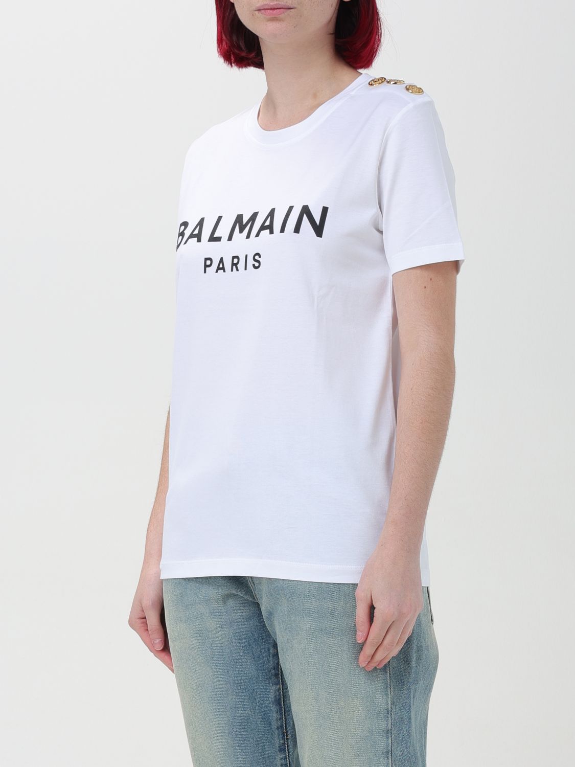 Balmain T Shirt Woman Black