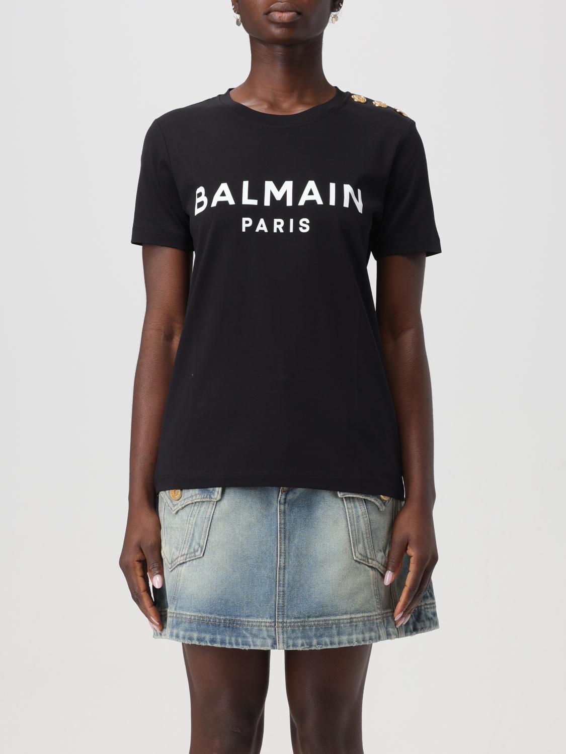 Balmain T Shirt Woman Black