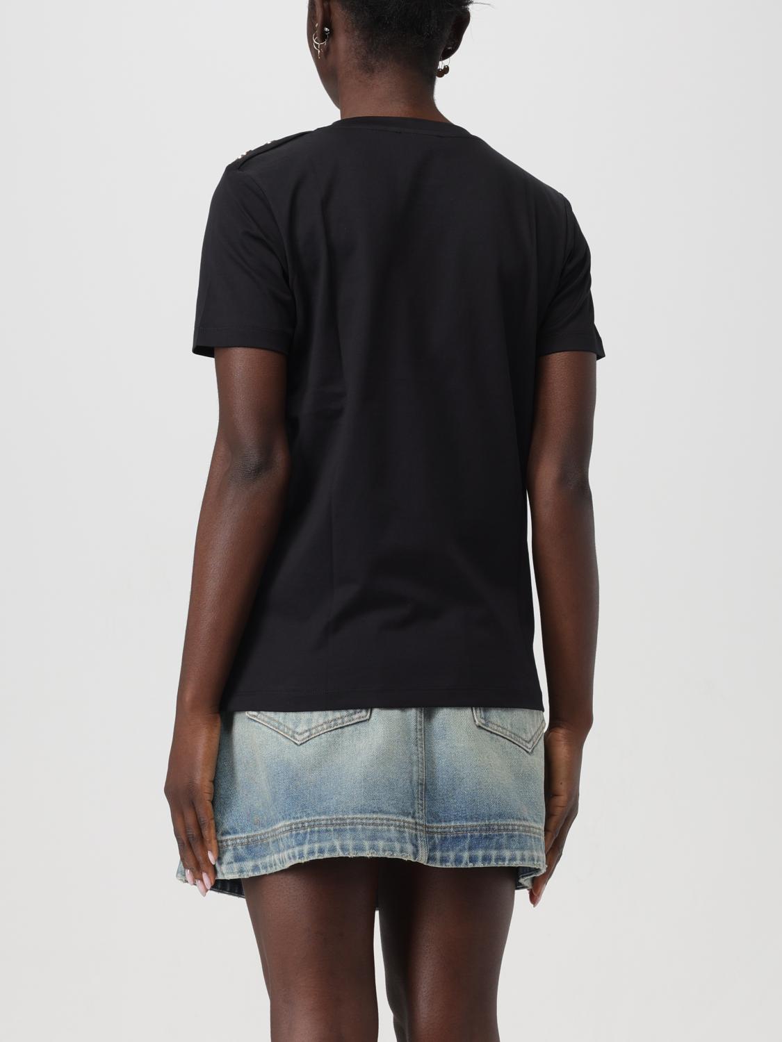 Balmain T Shirt Woman Black