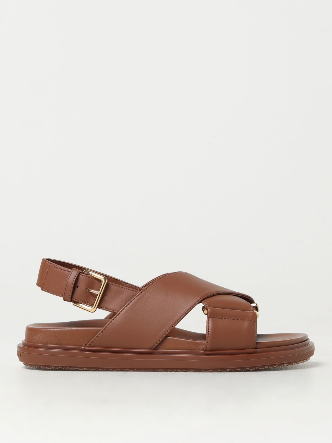 Marni Flat Sandals Woman Black