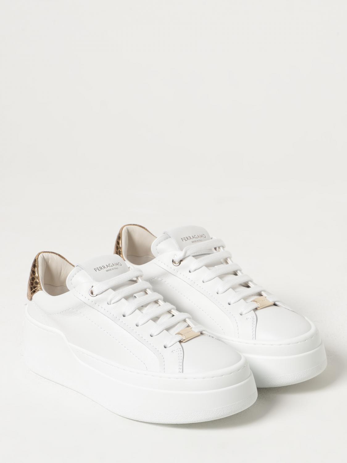 Ferragamo Sneakers Woman White