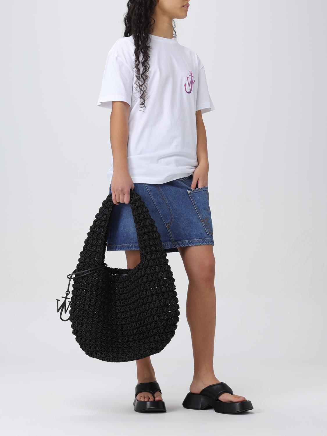 Jw Anderson Shoulder Bag Woman Black