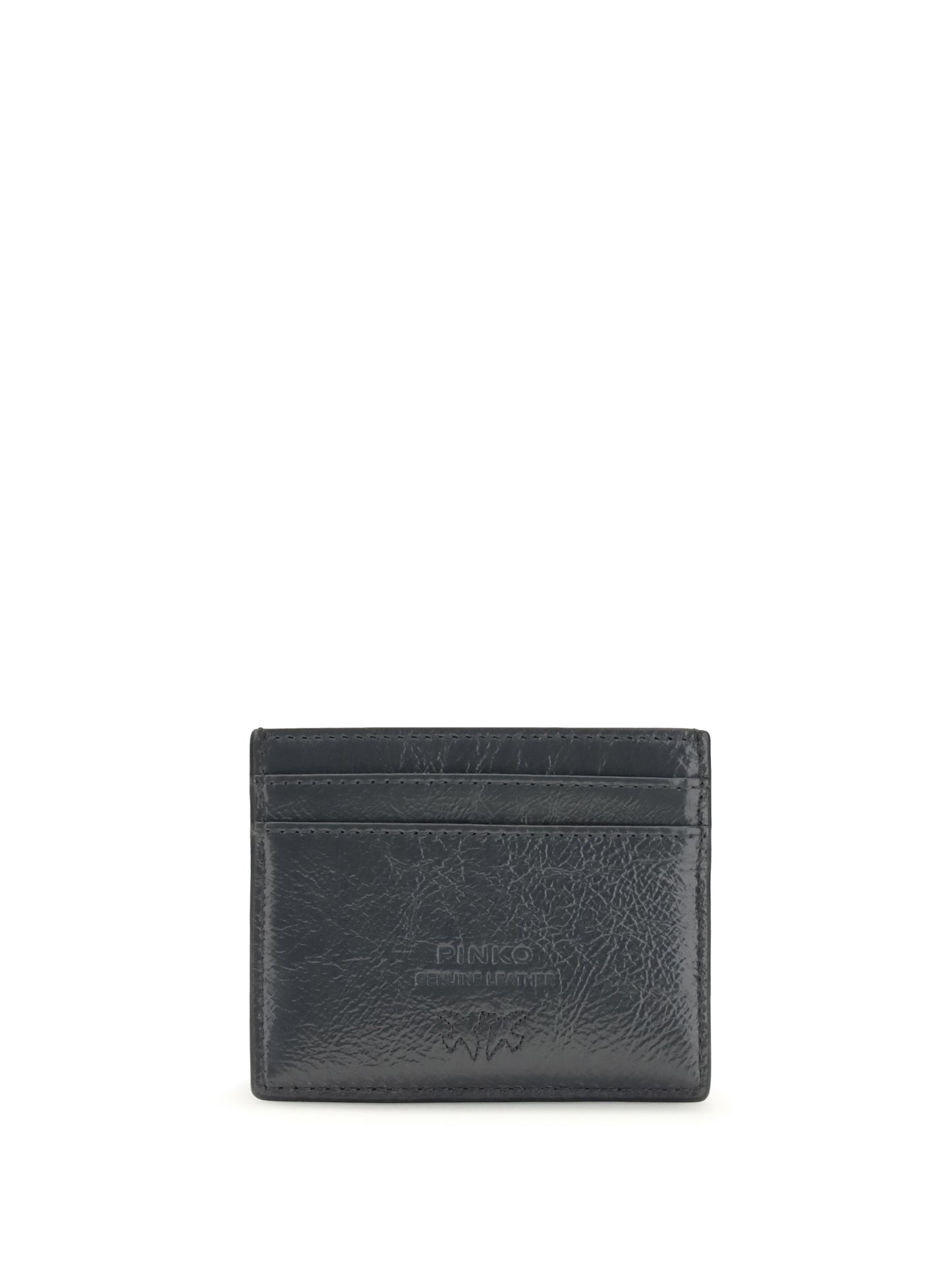 PINKO Shiny leather Card Holder