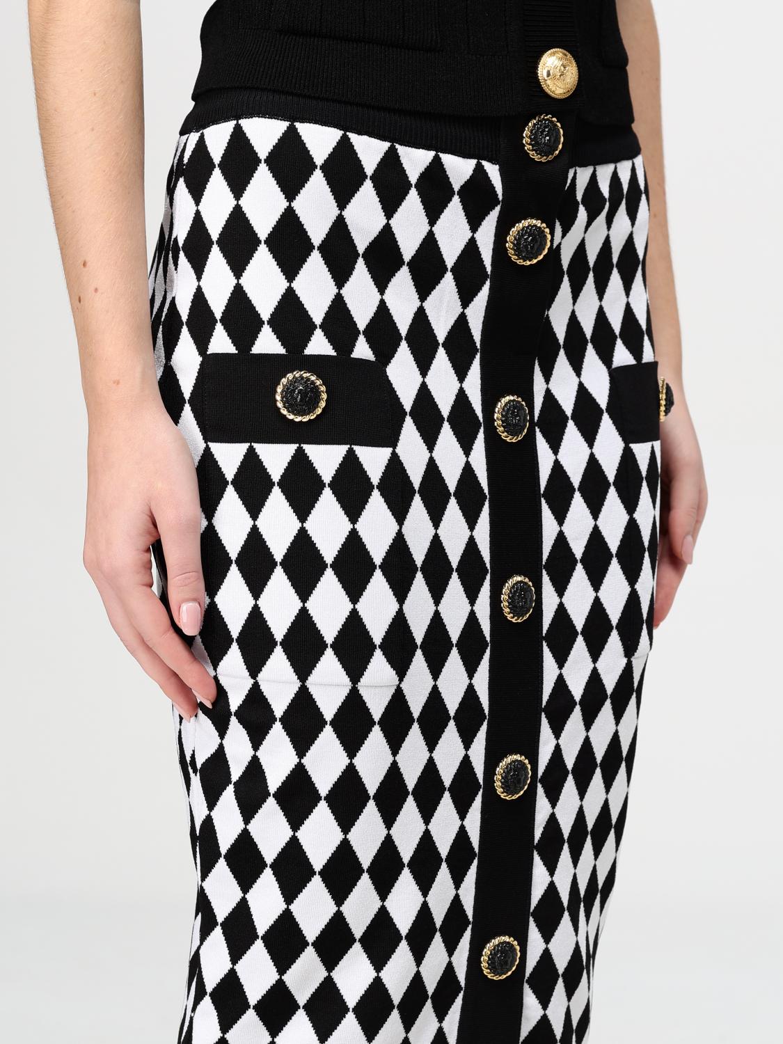Balmain Skirt Woman Black