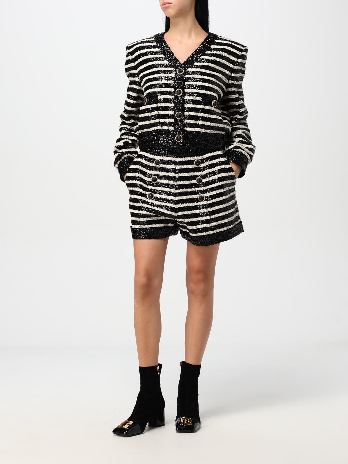Balmain Short Woman Black
