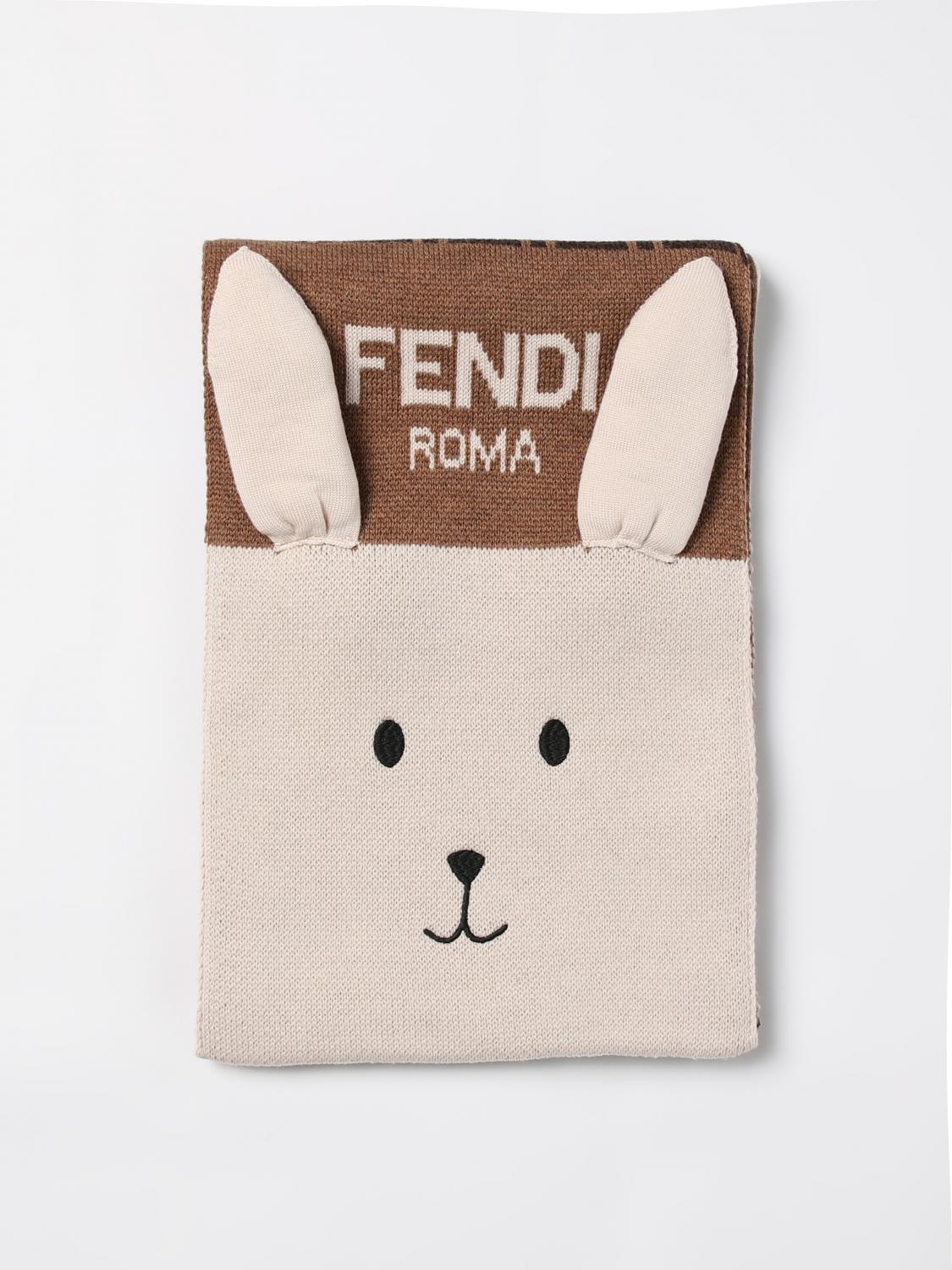 Fendi Boy's Scarf Kids Multicolor