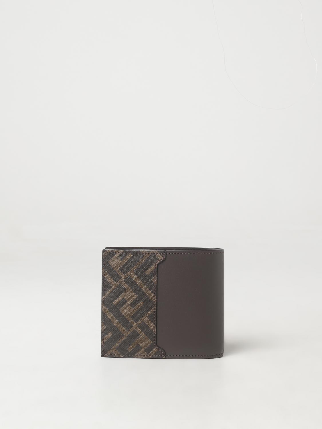 Fendi Wallet Men Brown