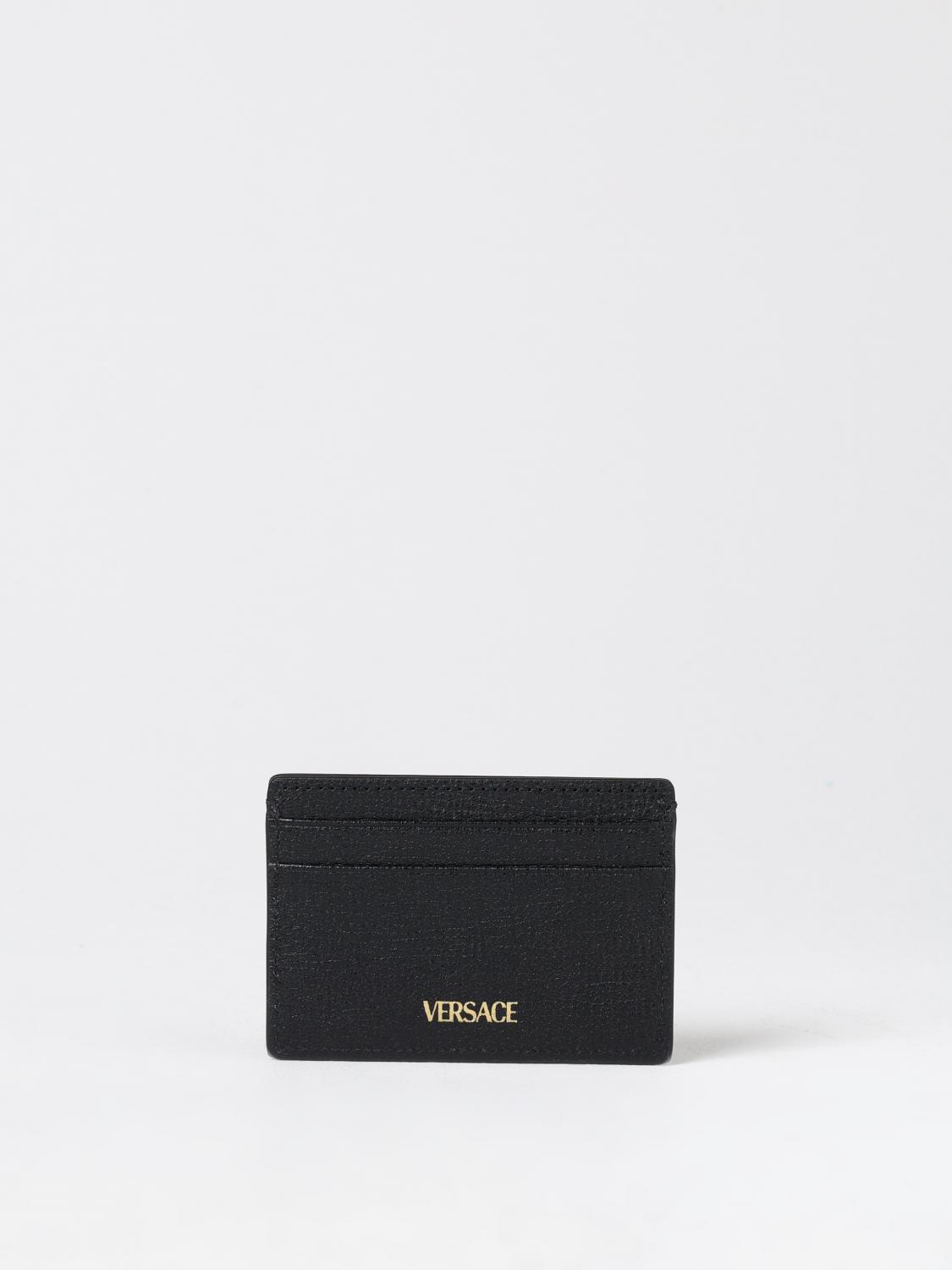 Versace Wallet Men Black
