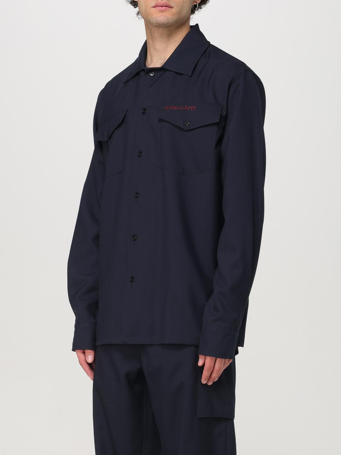Marni Shirt Men Blue