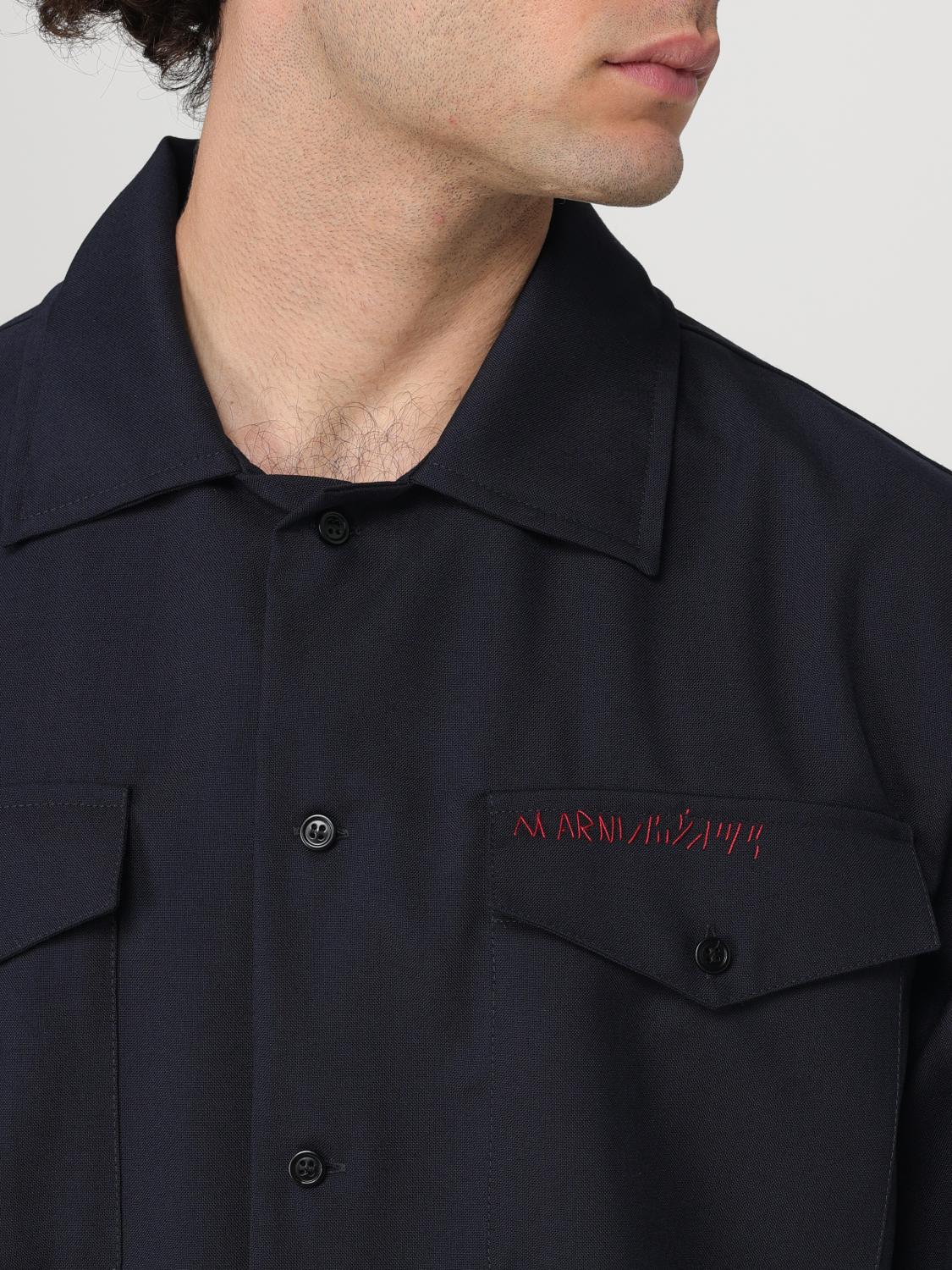 Marni Shirt Men Blue