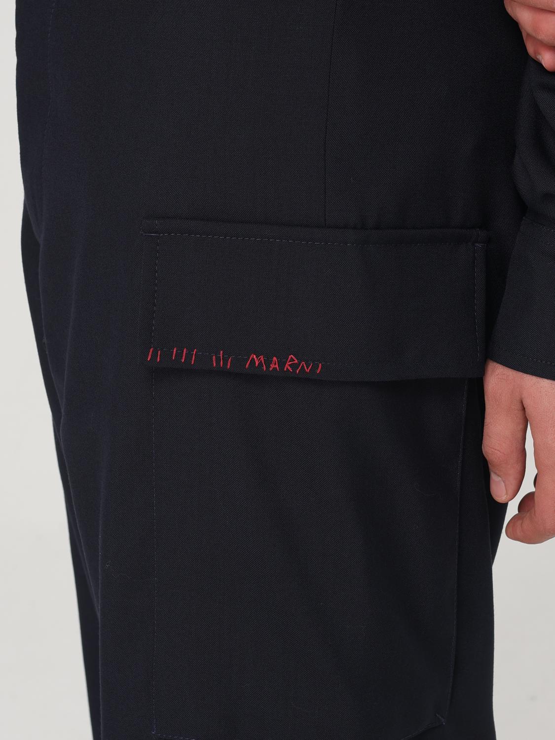 Marni Pants Men Blue